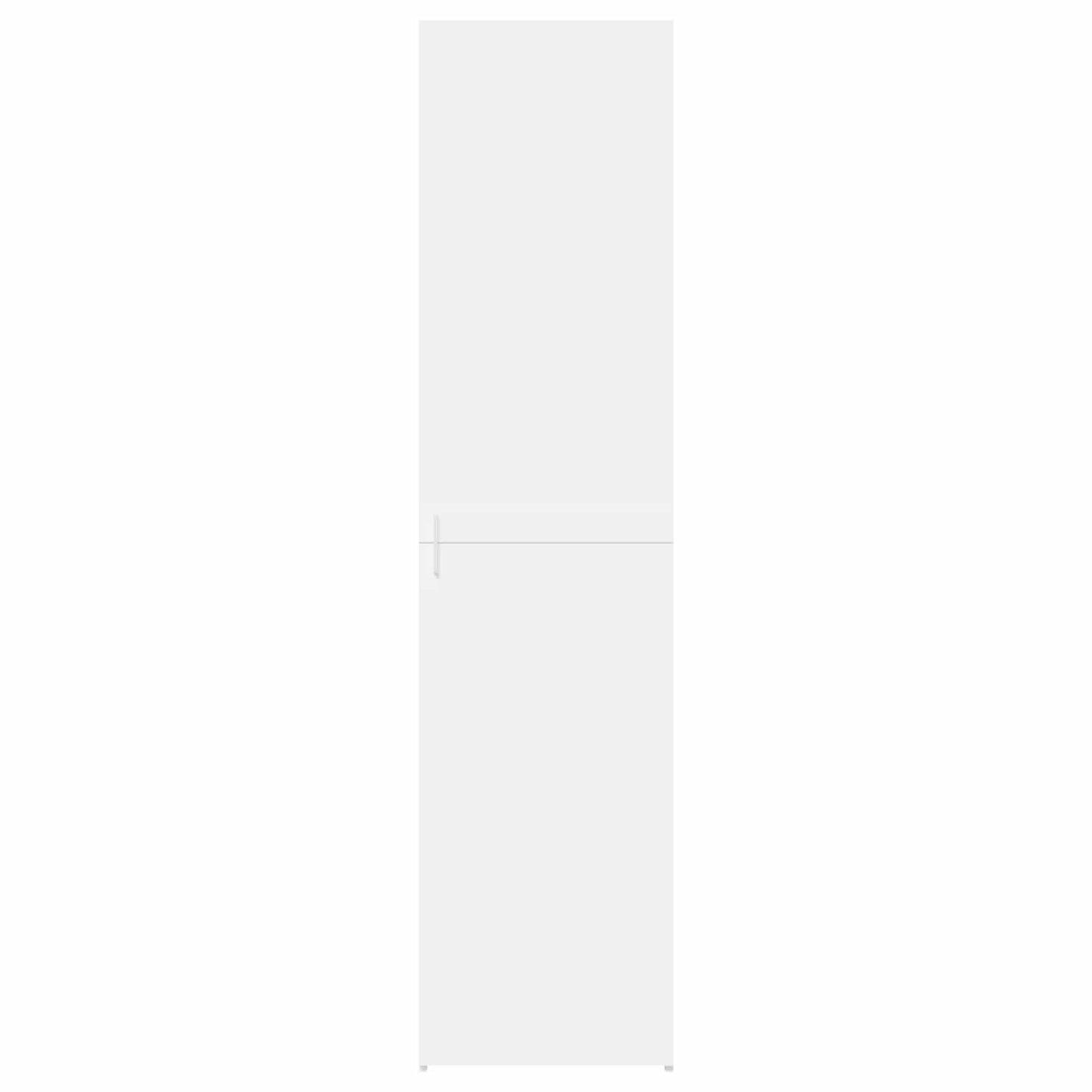 vidaXL Ντουλάπι Λευκό 45x42,5x185 εκ. από Επεξεργασμένο Ξύλο
