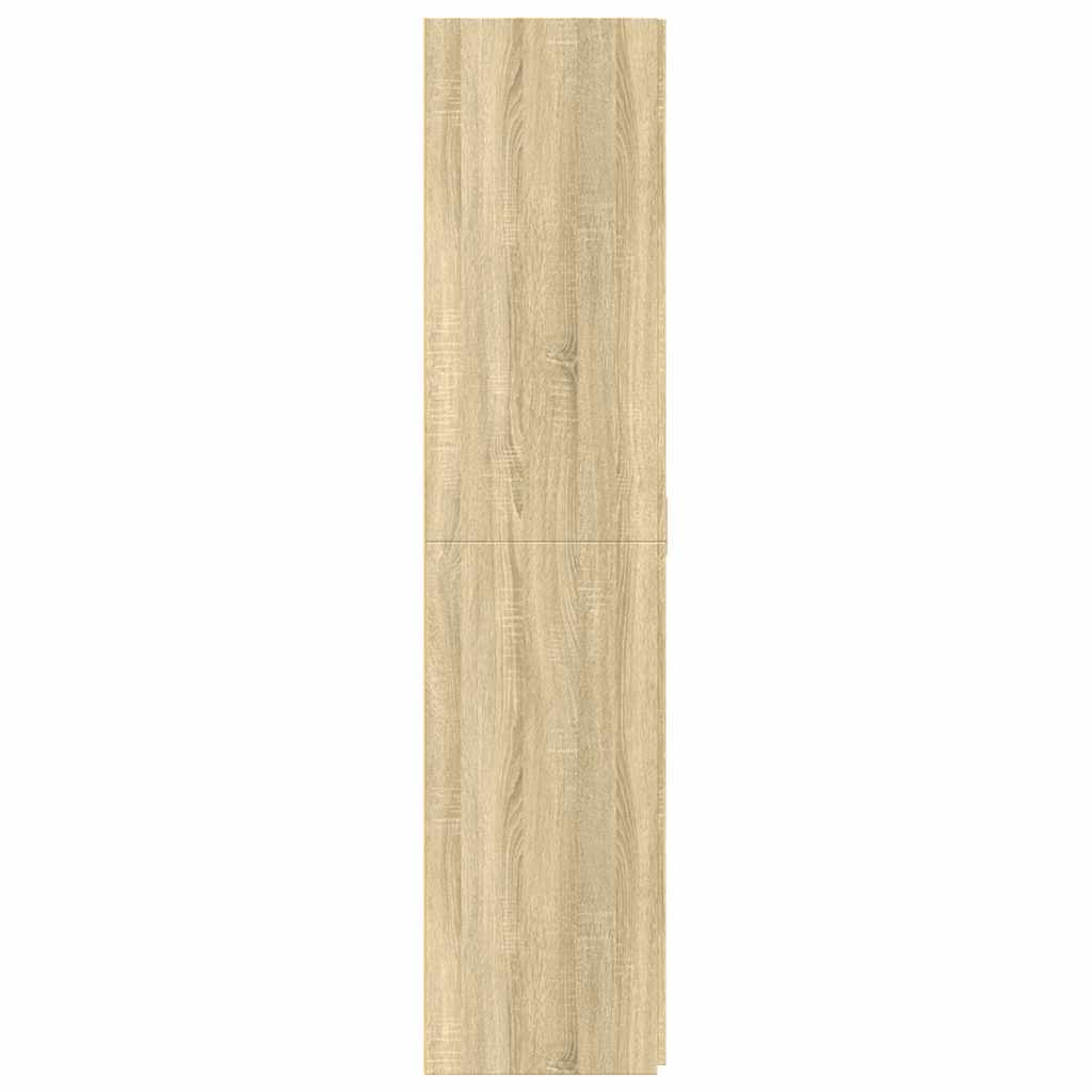 vidaXL Ντουλάπι Sonoma Δρυς 70x42,5x185 εκ. από Επεξεργασμένο Ξύλο