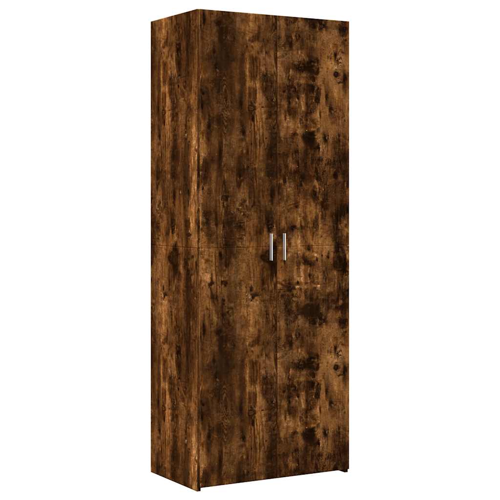 vidaXL Ντουλάπα Καπνιστή Δρυς 70x42,5x185 εκ. από Επεξεργασμένο Ξύλο