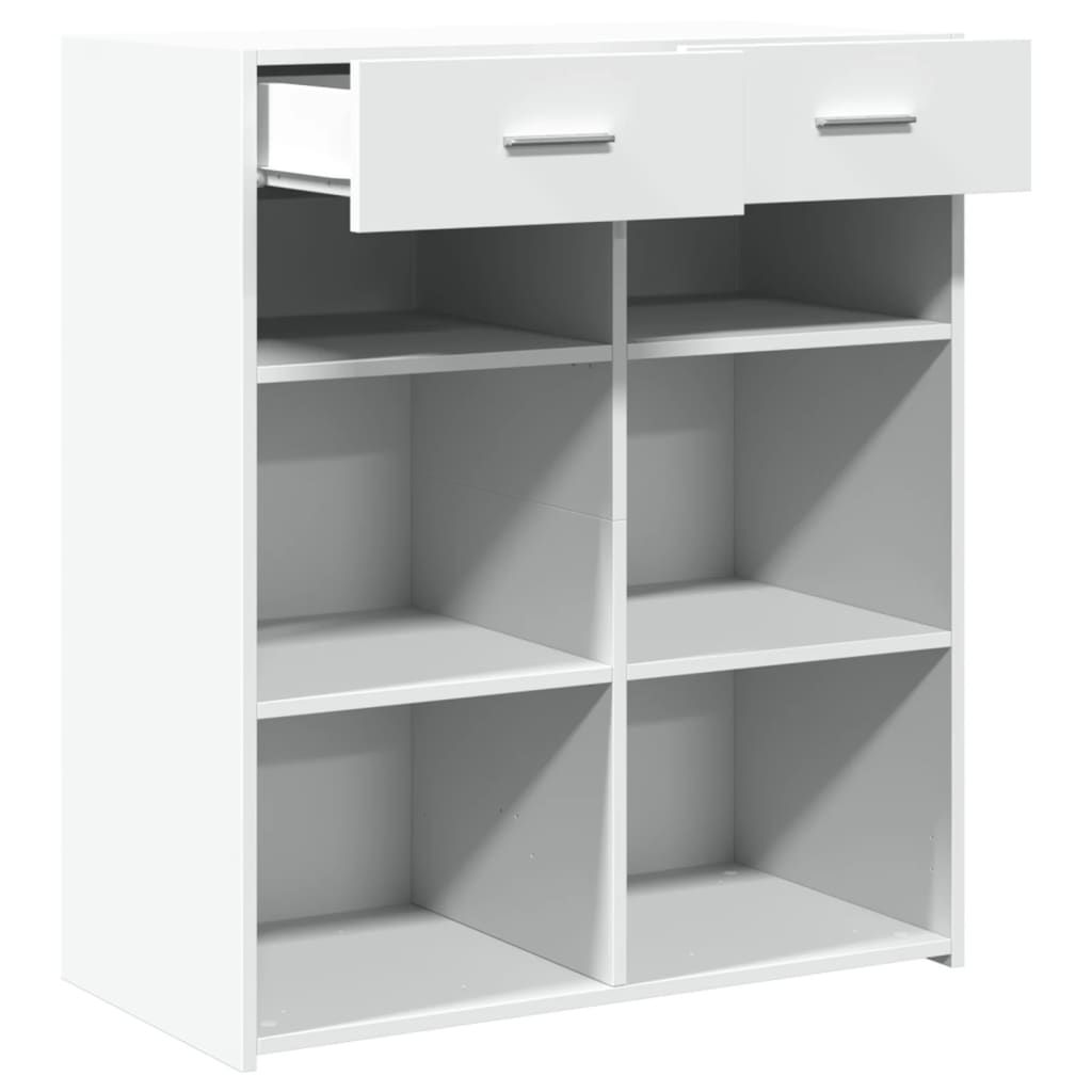 vidaXL Ντουλάπι Λευκή 80x42,5x93 εκ. από Επεξεργασμένο Ξύλο