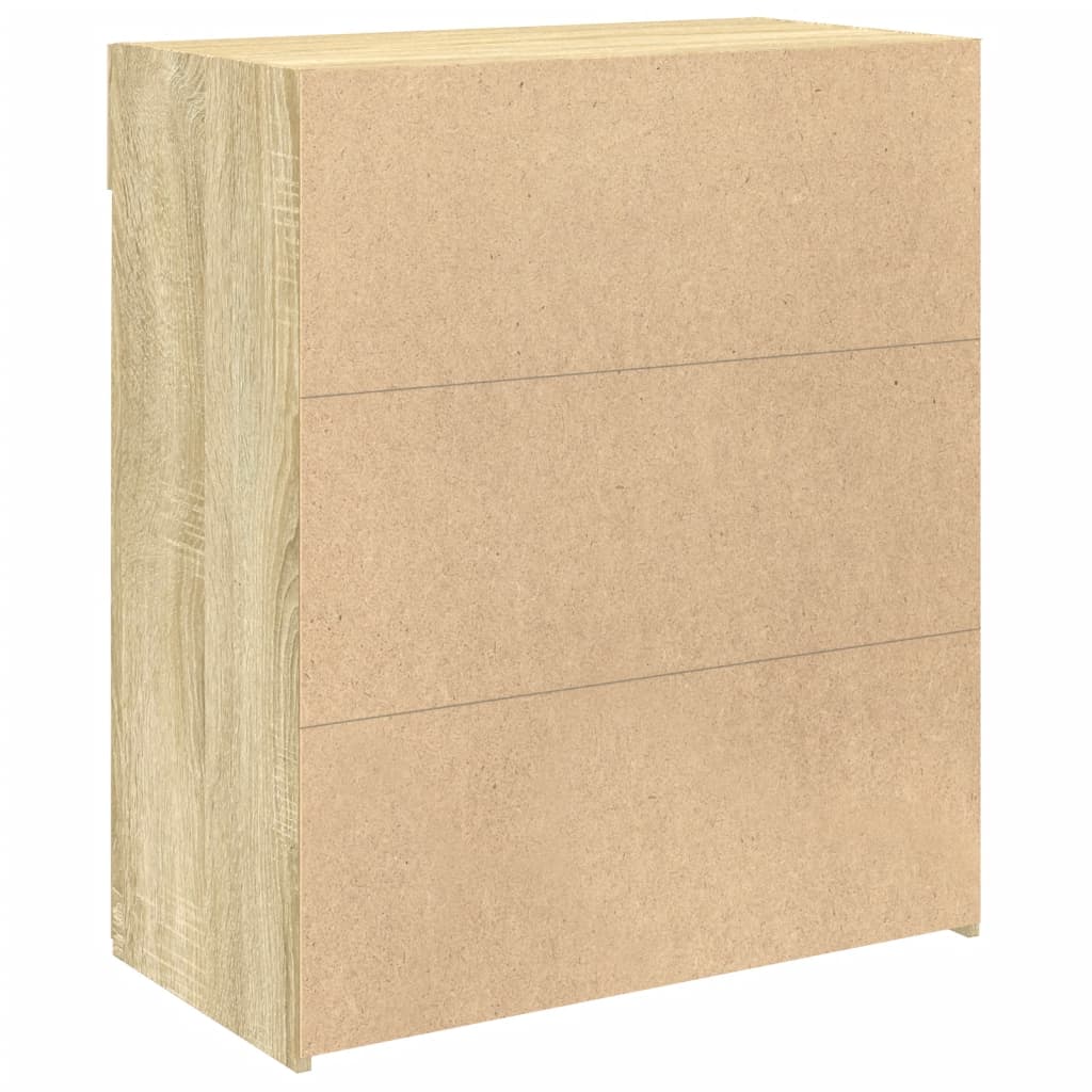 vidaXL Ντουλάπι Sonoma Δρυς 80x42,5x93 εκ. από Επεξεργασμένο Ξύλο