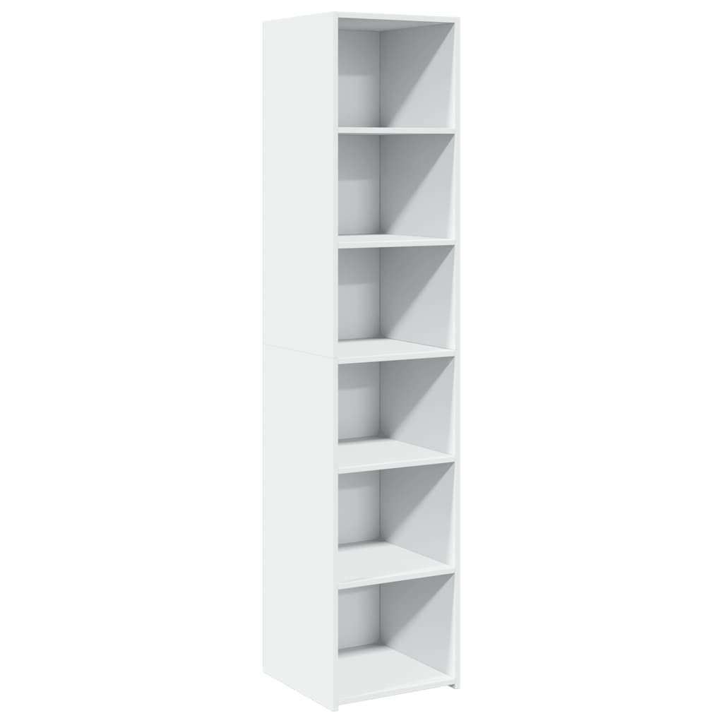 vidaXL Ντουλάπι Λευκό 40x41x185 εκ. Επεξεργασμένο Ξύλο