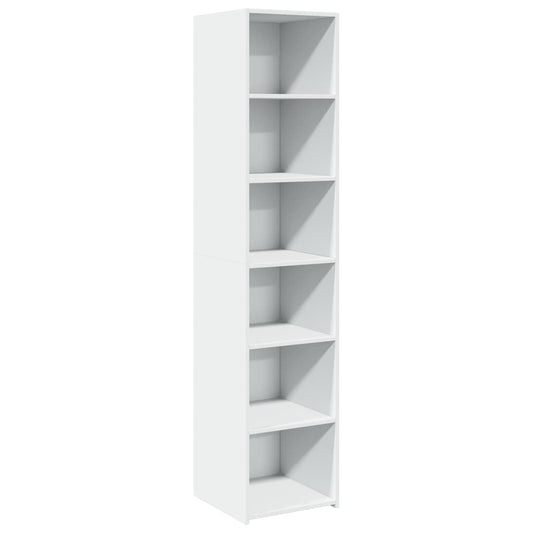 vidaXL Ντουλάπι Λευκό 40x41x185 εκ. Επεξεργασμένο Ξύλο