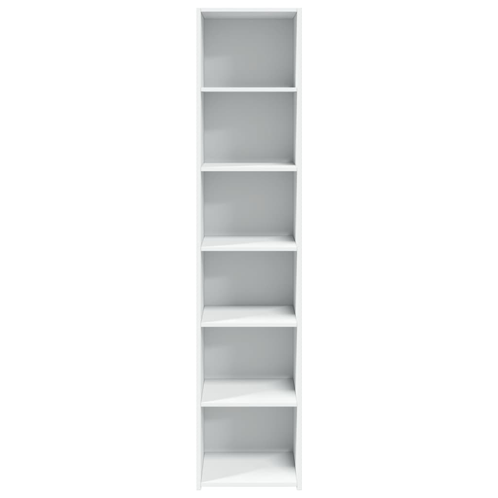 vidaXL Ντουλάπι Λευκό 40x41x185 εκ. Επεξεργασμένο Ξύλο
