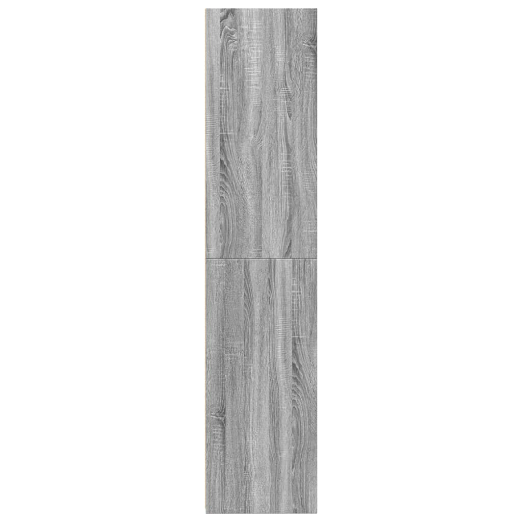 vidaXL Ντουλάπι Γκρι Sonoma 40x41x185 εκ. Επεξεργασμένο Ξύλο