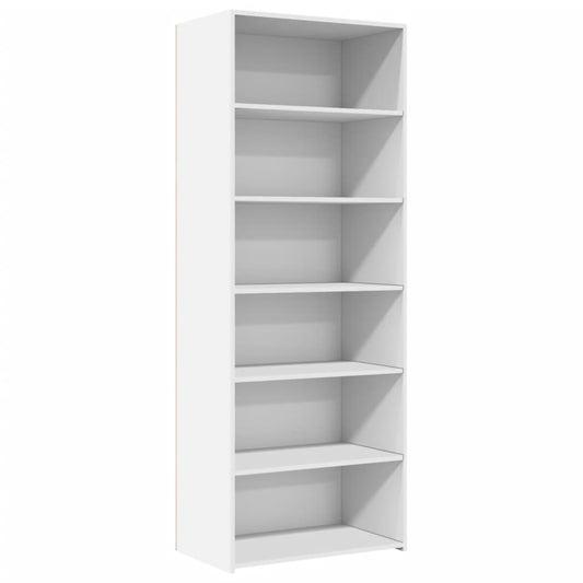 vidaXL Ντουλάπι Λευκή 70x41x185 εκ. από Επεξεργασμένο Ξύλο