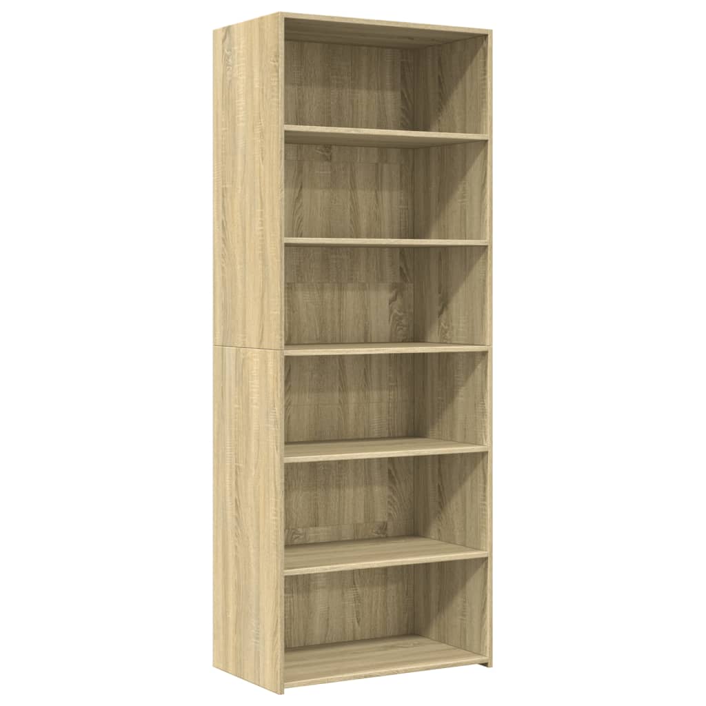 vidaXL Ντουλάπι Sonoma Δρυς 70x41x185 εκ. Επεξεργασμένο Ξύλο
