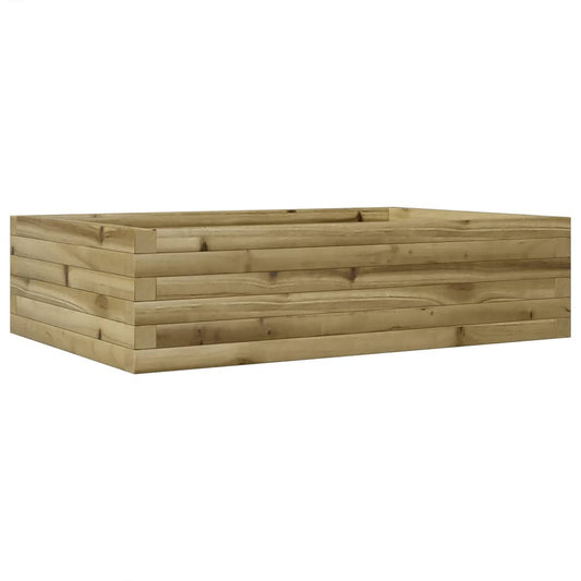 vidaXL Ζαρντινιέρα Κήπου 90x60x23 εκ. από Εμποτισμένο Ξύλο Πεύκου