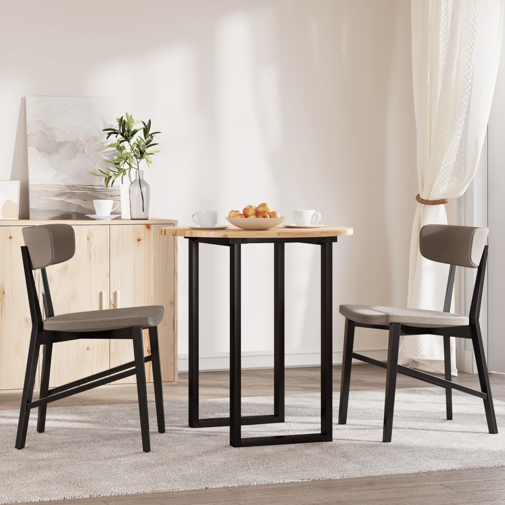 vidaXL Επιφάνεια Τραπεζιού Στρογγυλή Ø70x2 εκ. από Μασίφ Ξύλο Ακακίας