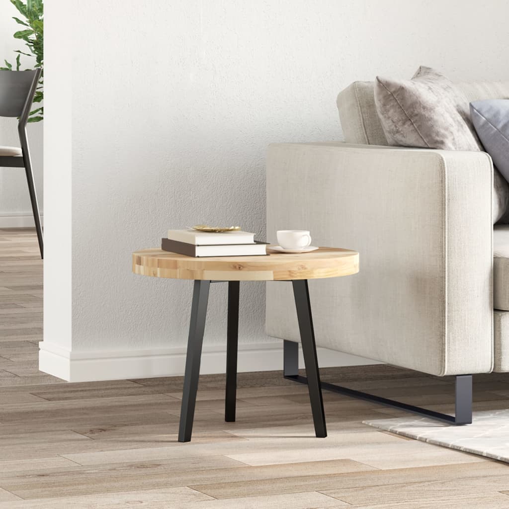 vidaXL Επιφάνεια Τραπεζιού Στρογγυλή Ø50x4 εκ. από Μασίφ Ξύλο Ακακίας