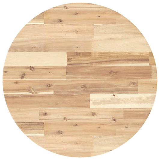 vidaXL Επιφάνεια Τραπεζιού Στρογγυλή Ø60x4 εκ. από Μασίφ Ξύλο Ακακίας