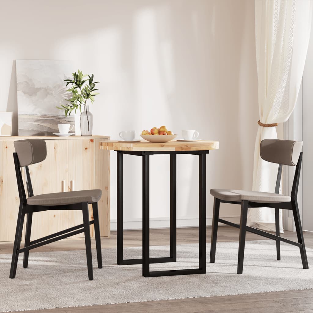 vidaXL Επιφάνεια Τραπεζιού Στρογγυλή Ø70x4 εκ. από Μασίφ Ξύλο Ακακίας