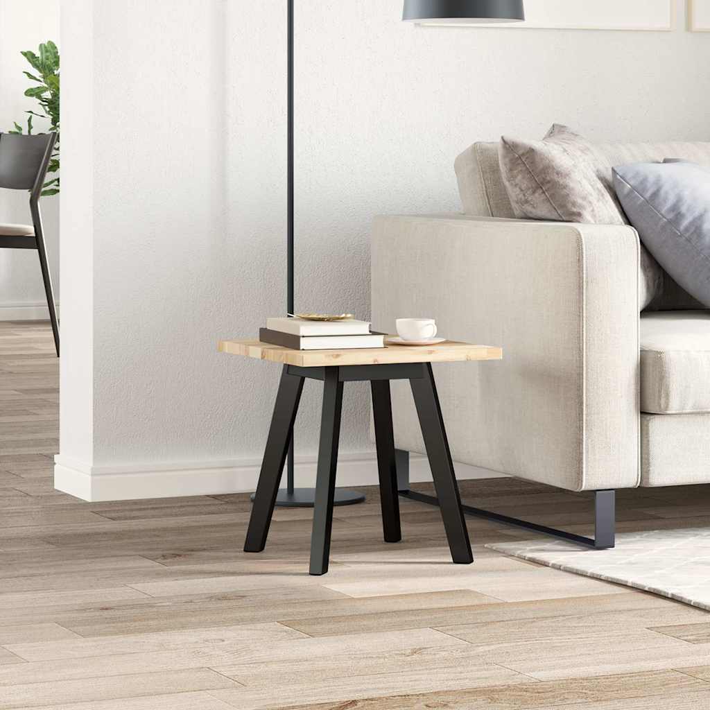 vidaXL Τετράγωνη Επιφάνεια Τραπεζιού από Μασίφ Ξύλο Ακακίας 40x40x2 εκ.