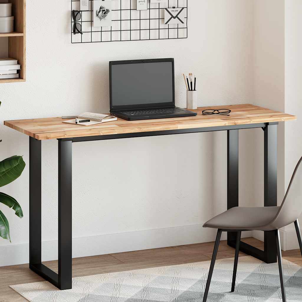 vidaXL Επιφάνεια Γραφείου Ορθογώνια 160x50x2 εκ. Μασίφ Ξύλο Ακακίας