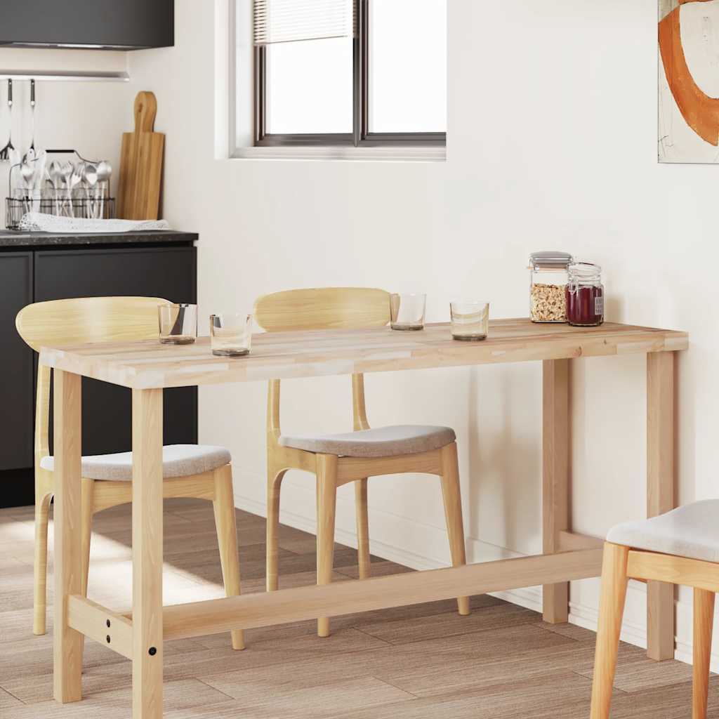 vidaXL Επιφάνεια Γραφείου Ορθογώνια 160x50x4 εκ. Μασίφ Ξύλο Ακακίας