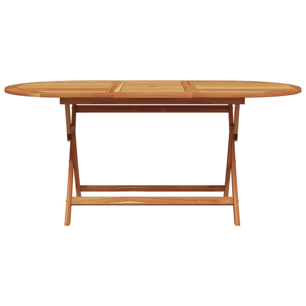 vidaXL Σετ Τραπεζαρίας Κήπου 7 τεμ. Κρεμ Ύφασμα/Μασίφ Πεύκου