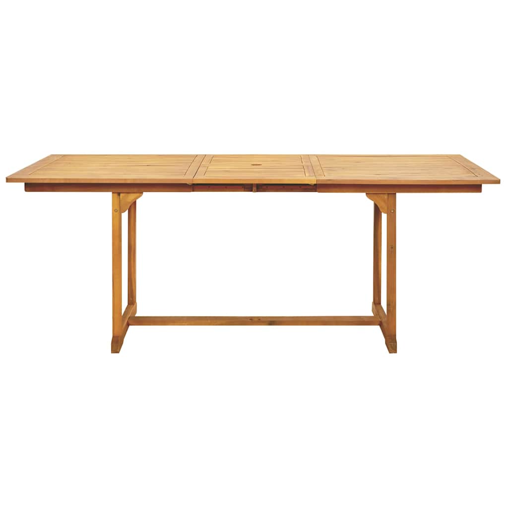 vidaXL Σετ Τραπεζαρίας Κήπου 7 τεμ. Γκρι από Συνθ. Ρατάν/Μασίφ Ξύλο