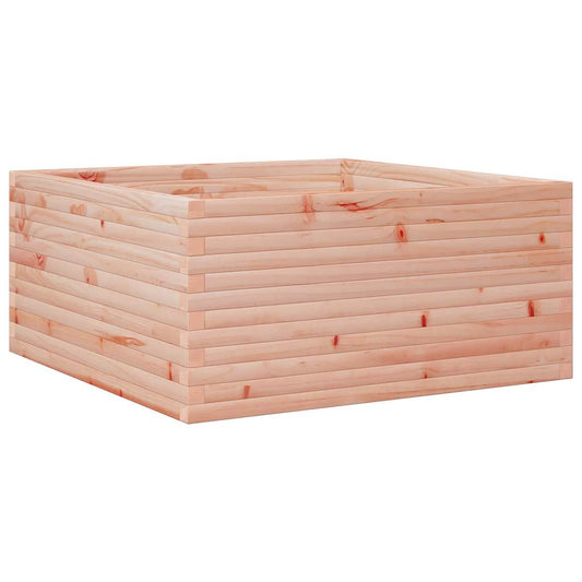 vidaXL Ζαρντινιέρα Κήπου 100x100x46 εκ. από Μασίφ Ξύλο Ψευδοτσούγκας
