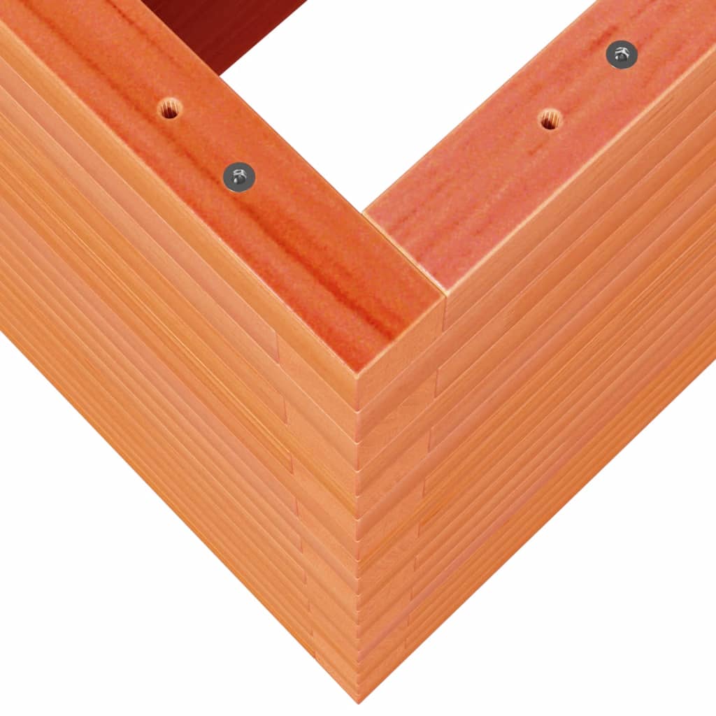 vidaXL Ζαρντινιέρα Καφέ Κεριού 110x40x68,5 εκ. από Μασίφ Ξύλο Πεύκου