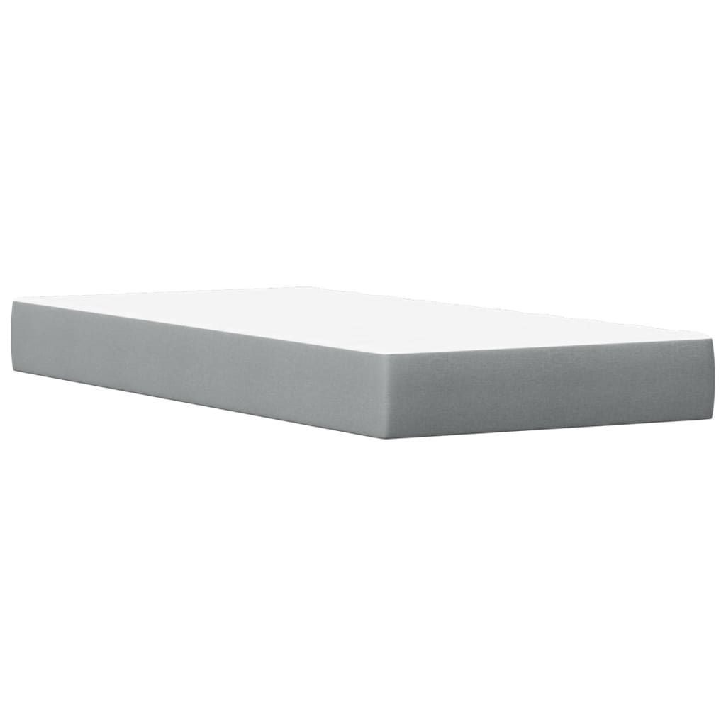 vidaXL Κρεβάτι με Συρτάρια+Στρώμα Λευκό 90x200 εκ. Μασίφ Ξύλο Πεύκου