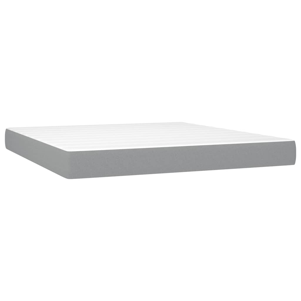 vidaXL Κρεβάτι με Στρώμα Καφέ Κεριού 160x200 εκ Μασίφ Ξύλο Πεύκου