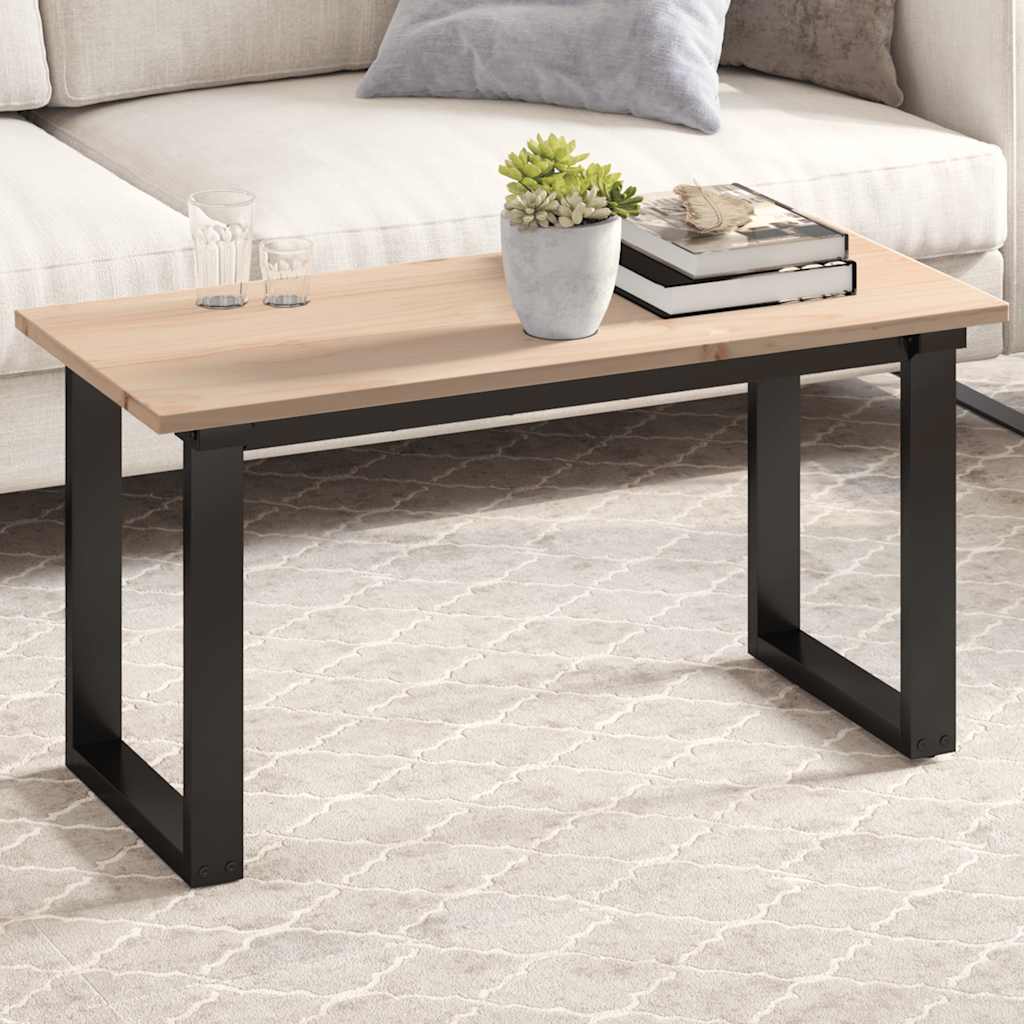 vidaXL Επιφάνεια Τραπεζιού Ορθογώνια 90x40x1,7 εκ. Μασίφ Ξύλο Πεύκου