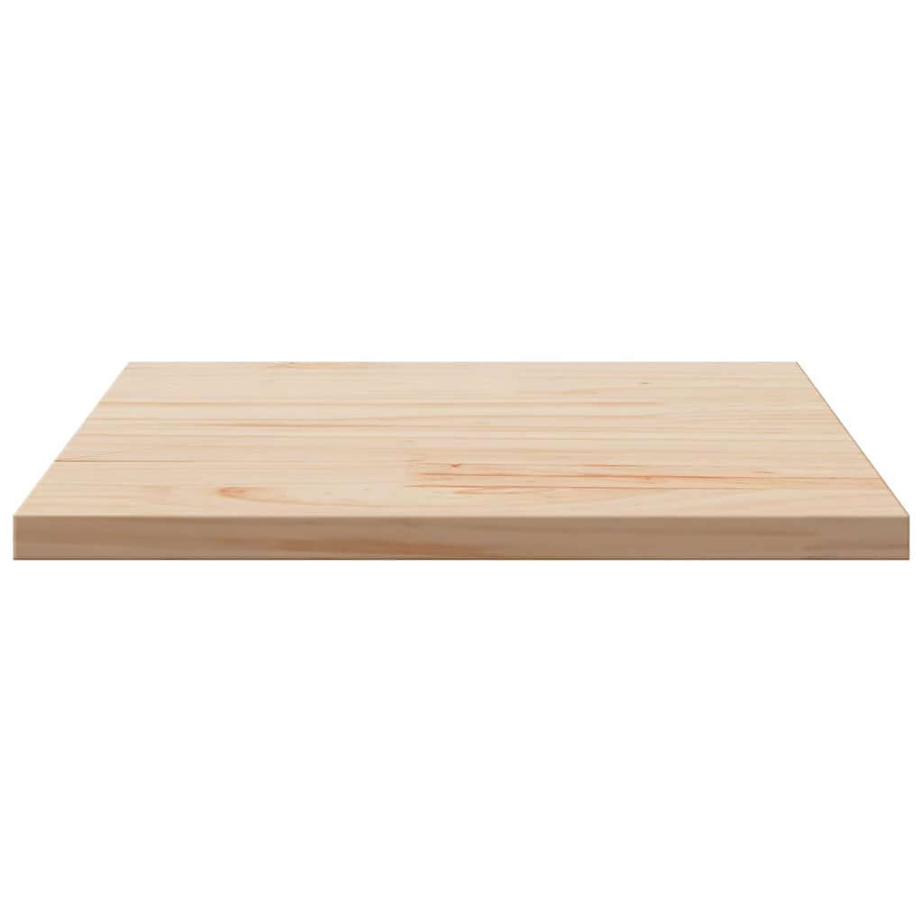 vidaXL Επιφάνεια Τραπεζιού Τετράγωνη 50x50x2,5 εκ. Μασίφ Ξύλο Πεύκου