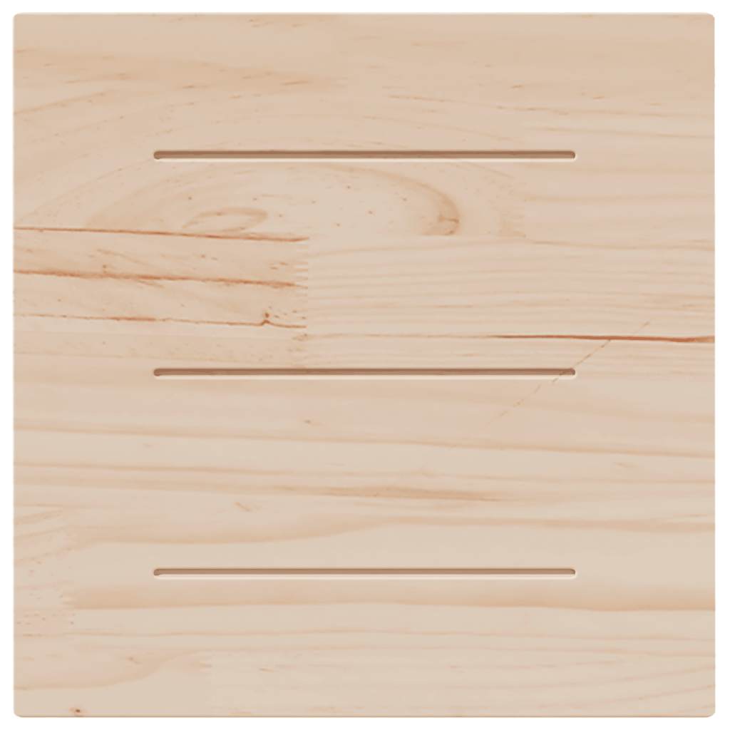 vidaXL Επιφάνεια Τραπεζιού Τετράγωνη 50x50x2,5 εκ. Μασίφ Ξύλο Πεύκου
