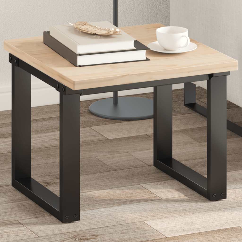 vidaXL Επιφάνεια Τραπεζιού Τετράγωνη 50x50x2,5 εκ. Μασίφ Ξύλο Πεύκου