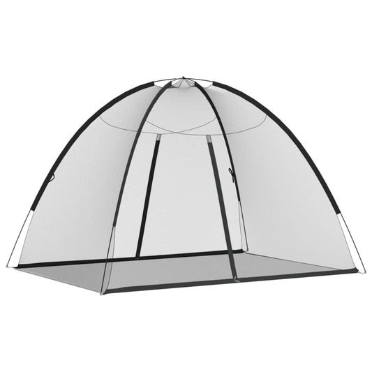 vidaXL Κουνουπιέρα Mongolia με Πόρτες 200Δίχτυ Μαύρη 200x150x140 εκ.
