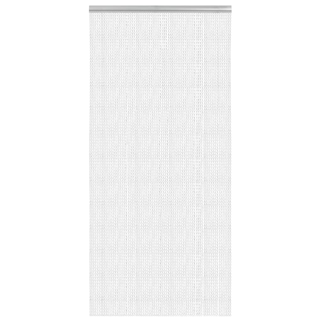 vidaXL Σήτα Πόρτας Αλυσιδωτή 100x226 εκ. από Αλουμίνιο