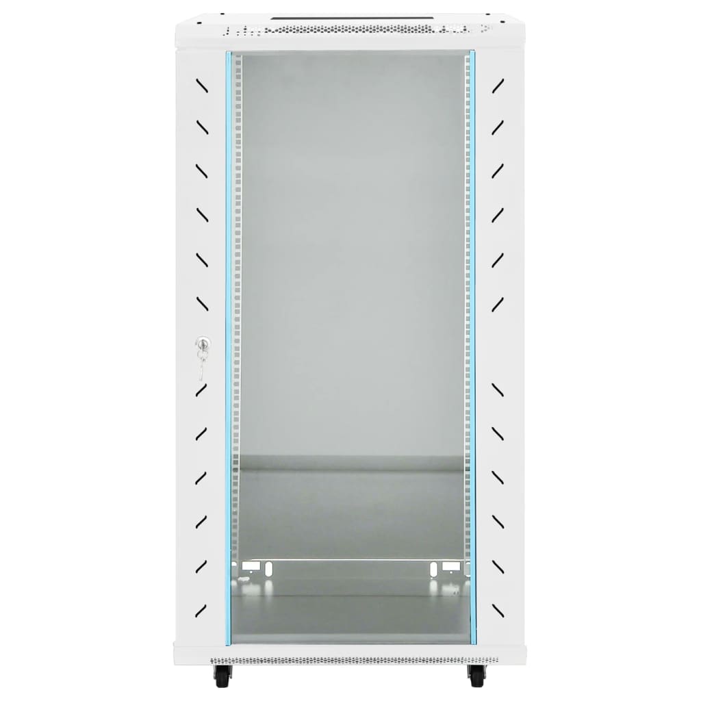 vidaXL Καμπίνα Δικτύου με Περιστ. Πόδια 22U 19" IP20 60x60x120 εκ.