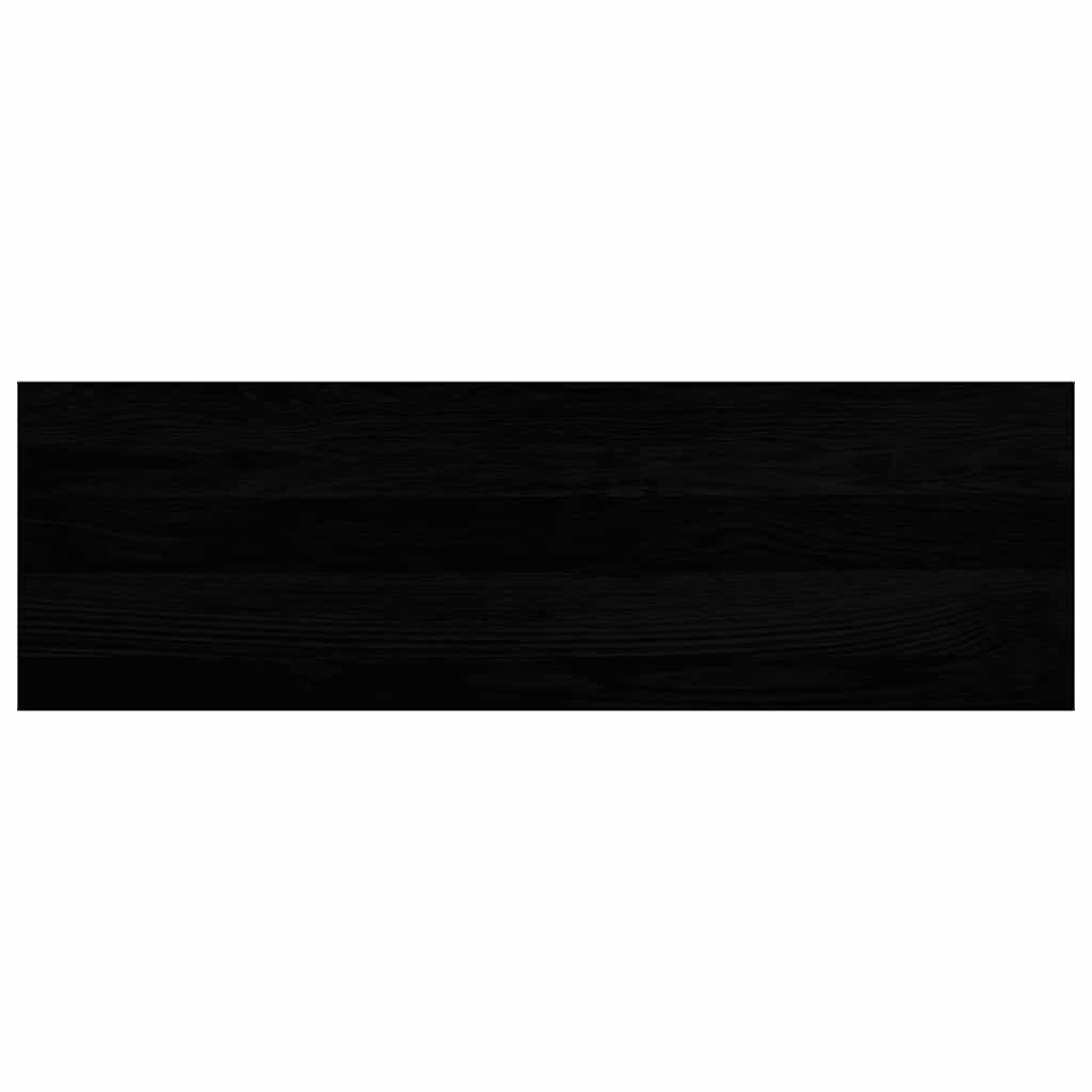 vidaXL Πατάκια Σκάλας 4 τεμ. Σκούρο Καφέ 80x25x2 cm Ξύλο Δρυός