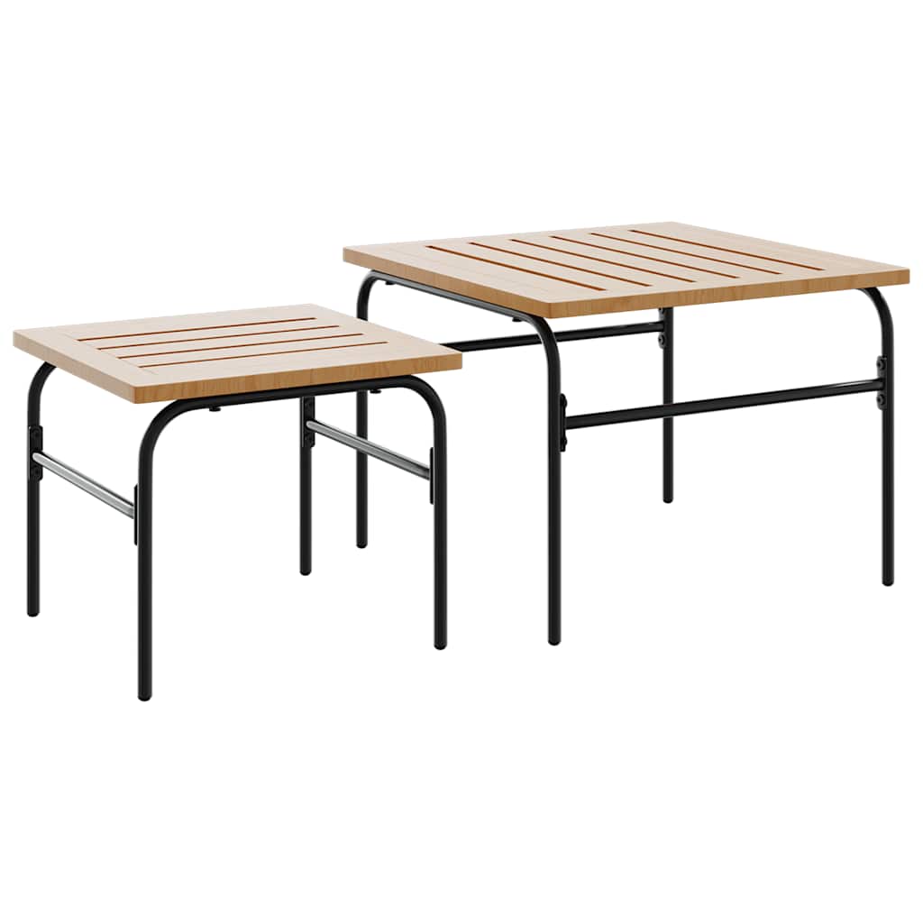 vidaXL Σαλόνι Βεράντας Σετ 5 Τεμαχίων Μαύρο από Ατσάλι με Μαξιλάρια