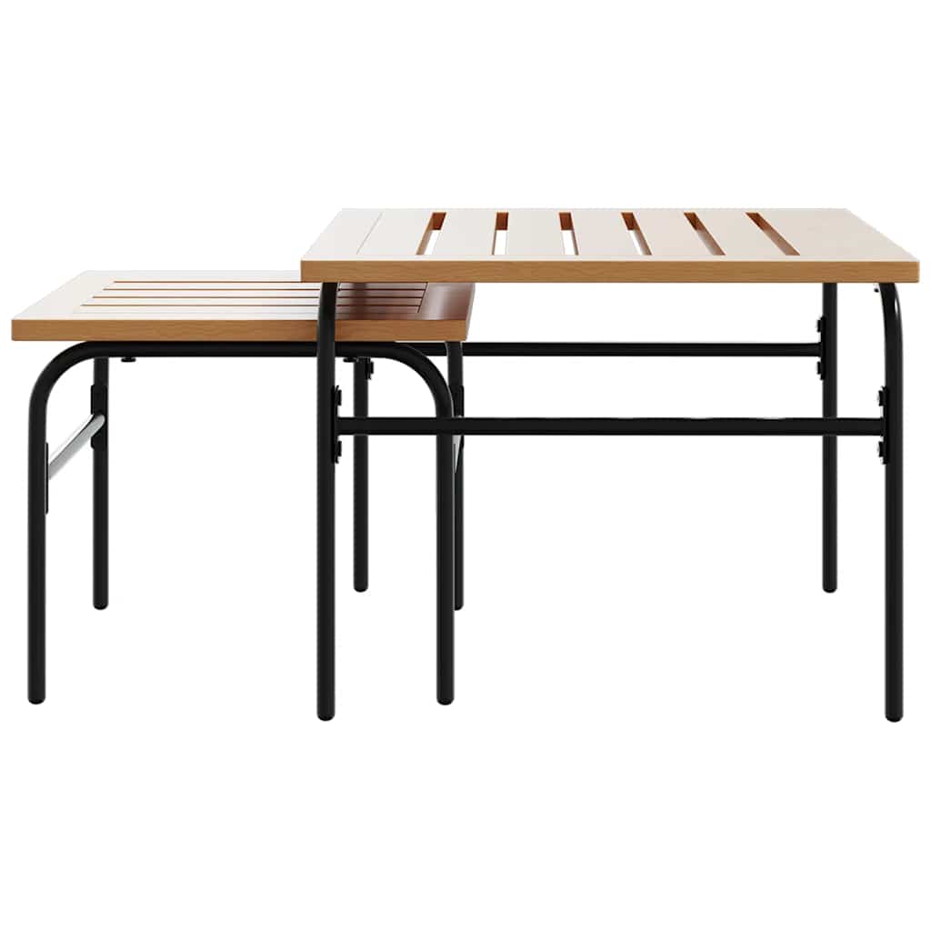 vidaXL Σαλόνι Βεράντας Σετ 5 Τεμαχίων Μαύρο από Ατσάλι με Μαξιλάρια