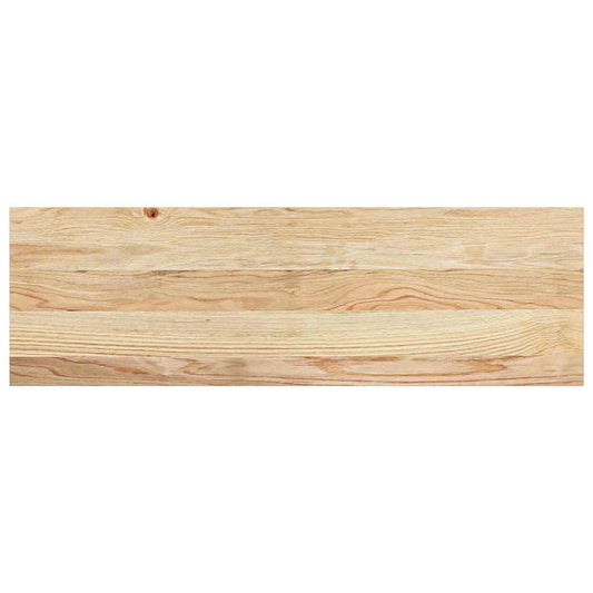 vidaXL Πατάκια Σκάλας 2 τεμ. 80x30x2 εκ. Ακατέργαστο Μασίφ Ξύλο Δρυός