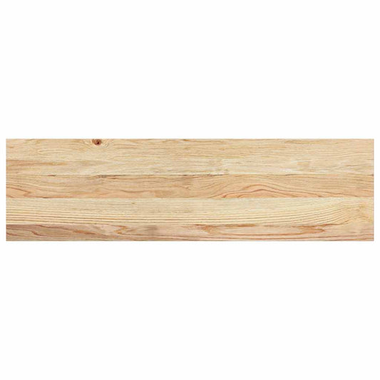 vidaXL Πατάκια Σκάλας 2 τεμ. 90x30x2 εκ. Ακατέργαστο Μασίφ Ξύλο Δρυός