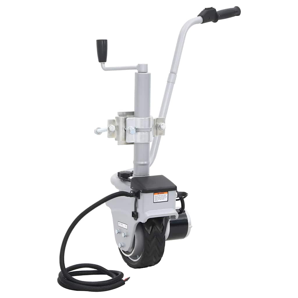 vidaXL Ποδαράκι Τρέιλερ Μηχανοκίνητο 12 V 350 W Αλουμινίου