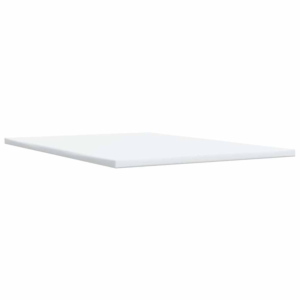 vidaXL Κρεβάτι Boxspring με Στρώμα Μπλε 140x200 εκ. Υφασμάτινο