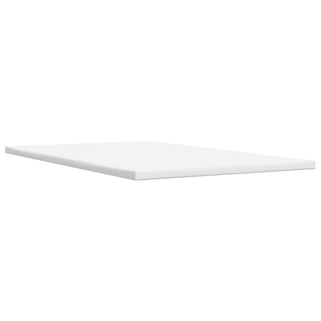 vidaXL Κρεβάτι Boxspring με Στρώμα Κρεμ 120x200 εκ. Υφασμάτινο