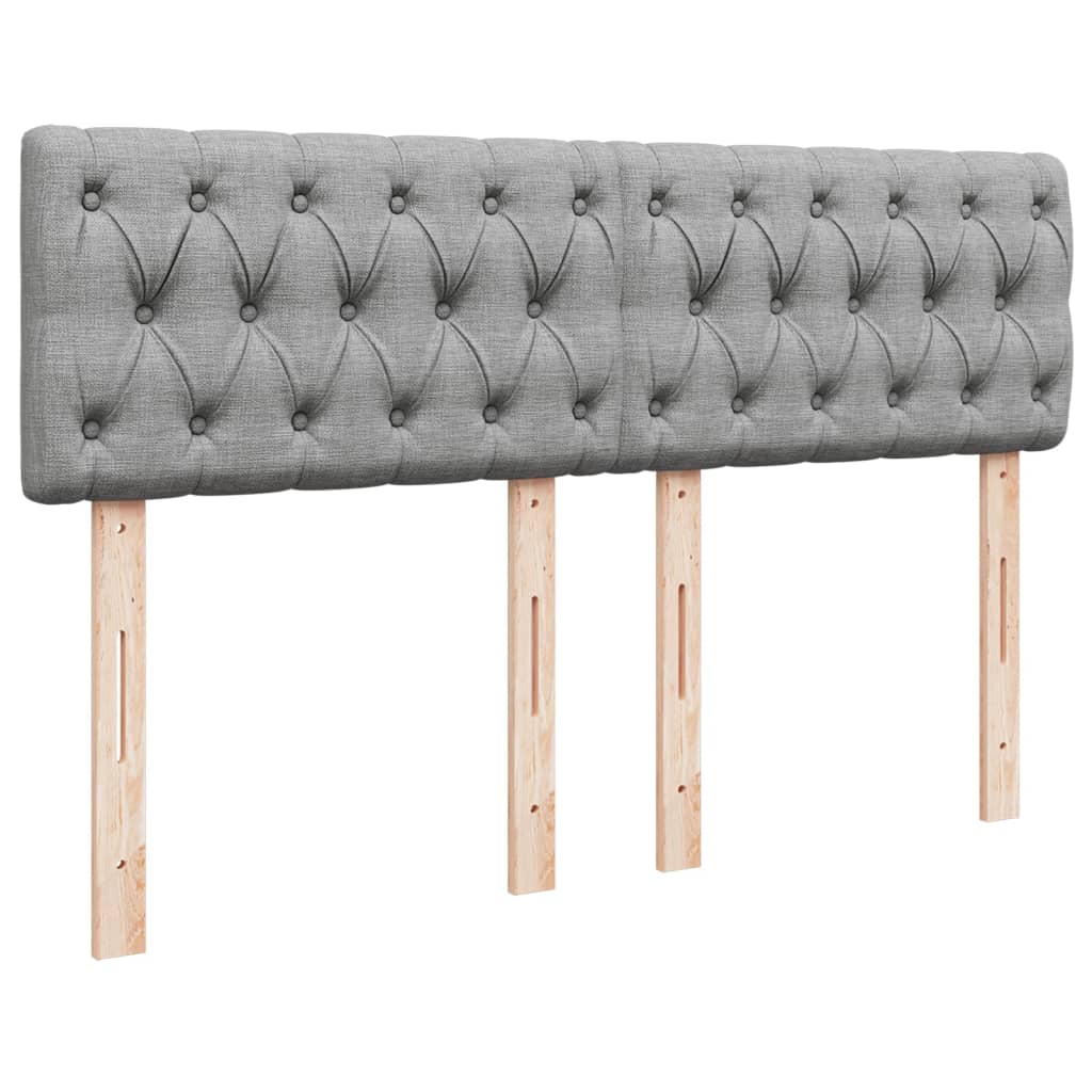 vidaXL Κρεβάτι Boxspring με Στρώμα Αν. Πράσινο 160x200εκ Υφασμάτινο