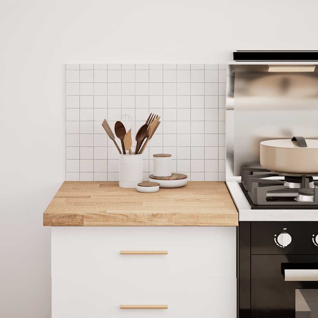 vidaXL πάγκος εργασίας κουζίνας 60x63,5x4 εκ. στερεό δρυς ορθογώνιο