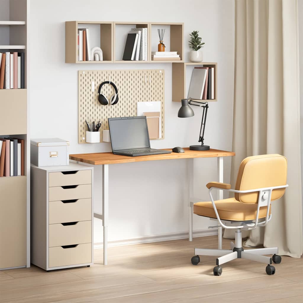 vidaXL Επιφάνεια Τραπεζιού Ορθογώνιος 120x50x2,5 εκ. Μασίφ Ξύλο Δρυός