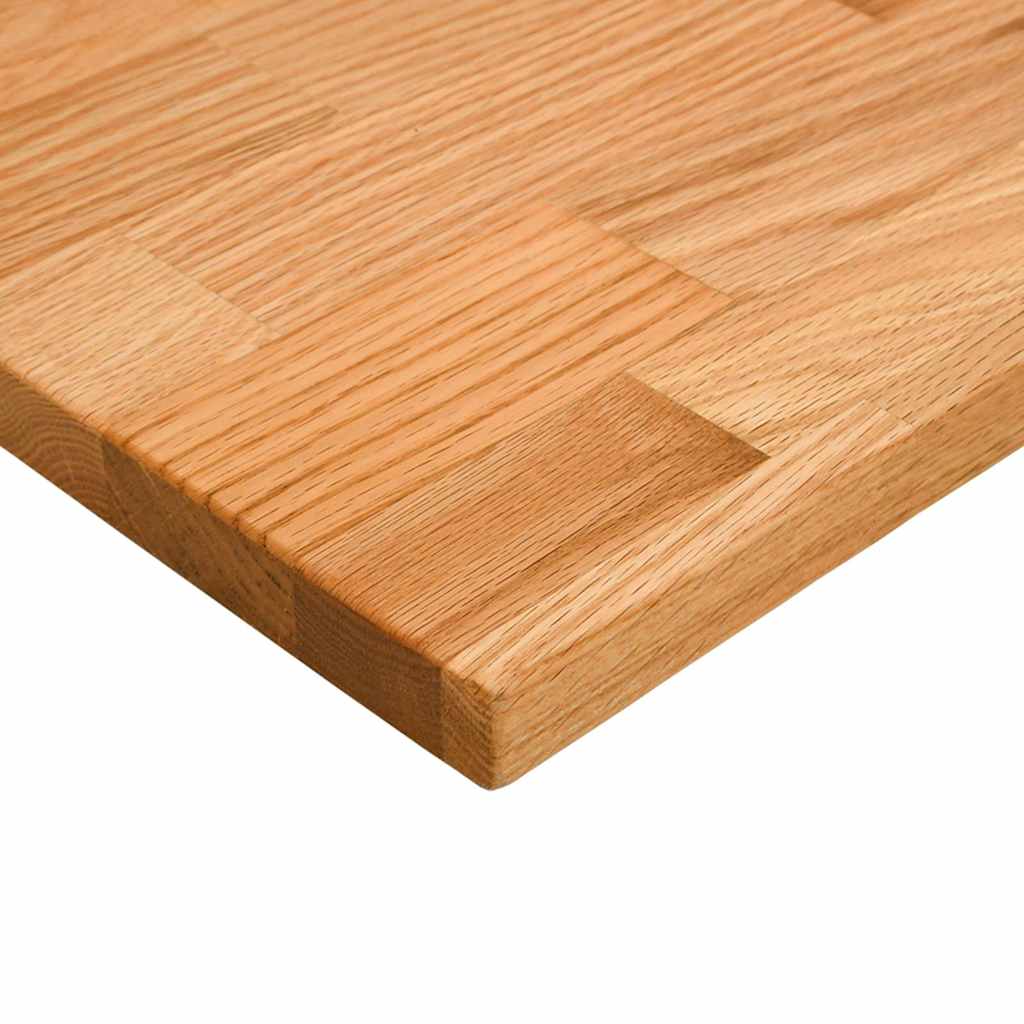 vidaXL Επιφάνεια Τραπεζιού Ορθογώνιος 140x50x2,5 εκ. Μασίφ Ξύλο Δρυός