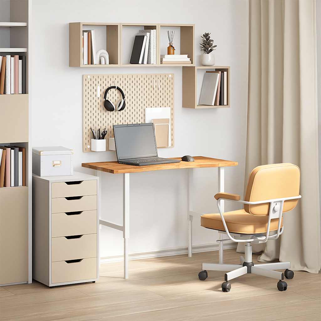 vidaXL Επιφάνεια Τραπεζιού Ορθογώνιος 100x60x2,5 εκ. Μασίφ Ξύλο Δρυός