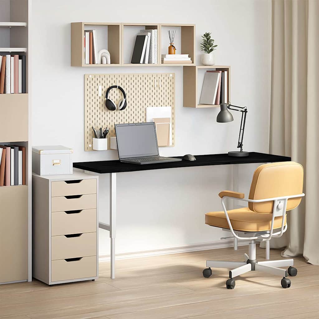 vidaXL Επιφάνεια Τραπεζιού Ορθογώνιος 160x50x2,5 εκ. Μασίφ Ξύλο Δρυός