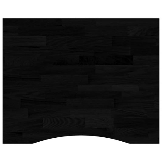 vidaXL Επιφάνεια Τραπεζιού Ορθογώνιος 100x80x2,5 εκ. Μασίφ Ξύλο Δρυός