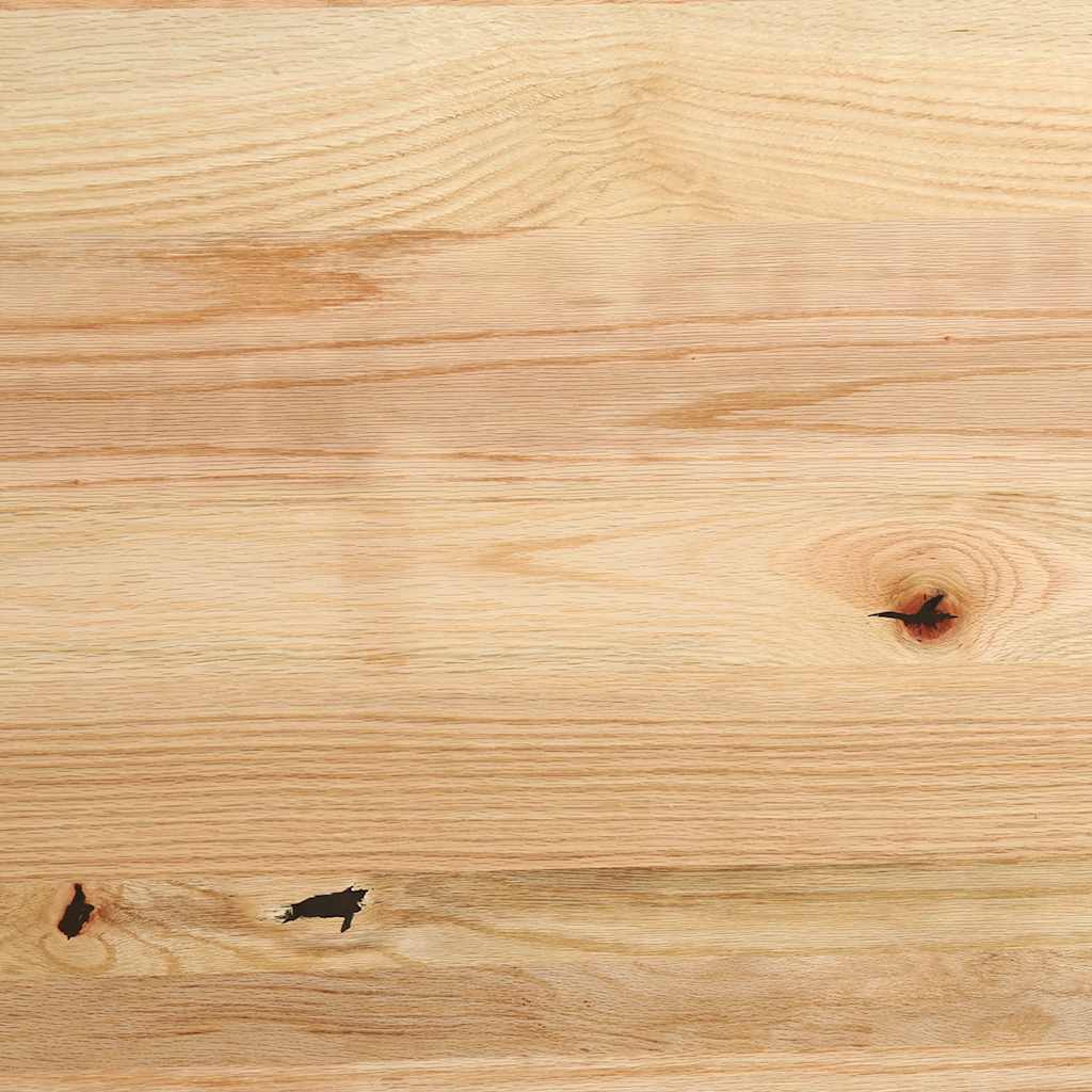 vidaXL Επιτραπέζια επιφάνεια 140x60x2 εκ. από Μασίφ Ξύλο Δρυός Οβάλ