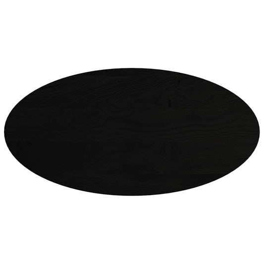 vidaXL Επιτραπέζια επιφάνεια Σκούρο Καφέ 120x60x4 εκ. Ξύλο Δρυός Οβάλ