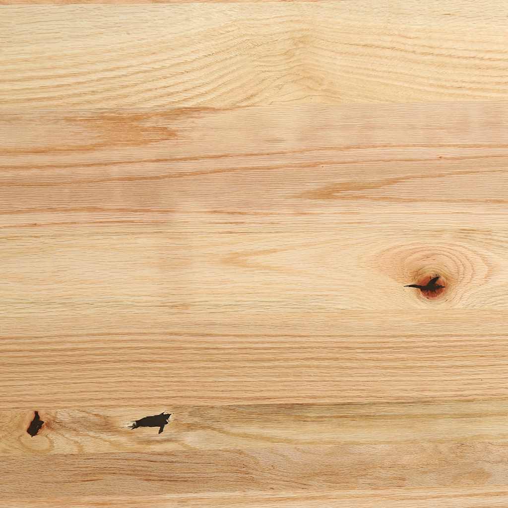 vidaXL Επιφάνεια Τραπεζιού Οβάλ 120x60x2 εκ. από Μασίφ Ξύλο Δρυός